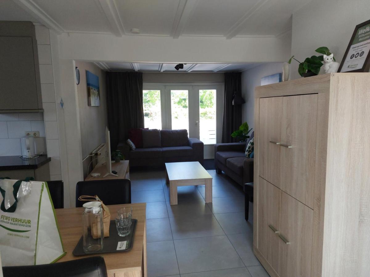 Boszicht 6 Halfvrijstaande Vakantiewoning In Oostkapelle Exteriör bild