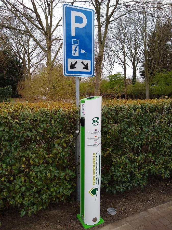 Boszicht 6 Halfvrijstaande Vakantiewoning In Oostkapelle Exteriör bild